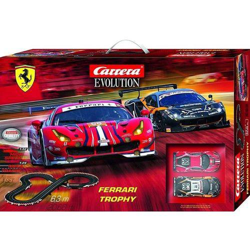 Tamanhos, Medidas e Dimensões do produto Autorama Carrera Evolution Ferrari Trophy