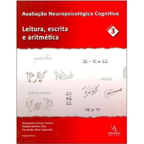 Tamanhos, Medidas e Dimensões do produto Avaliaçao Neuropsicologica Cognitiva - Leitura, Escrita e Aritimetica