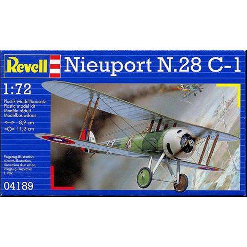 Tamanhos, Medidas e Dimensões do produto Aviao Biplano Nieuport N.28 C-1 - Revell Alema