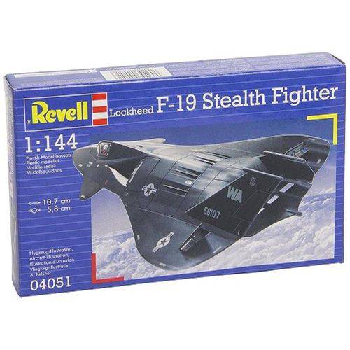 Tamanhos, Medidas e Dimensões do produto Avião F-19 Stealth Fighter - Revell Alema