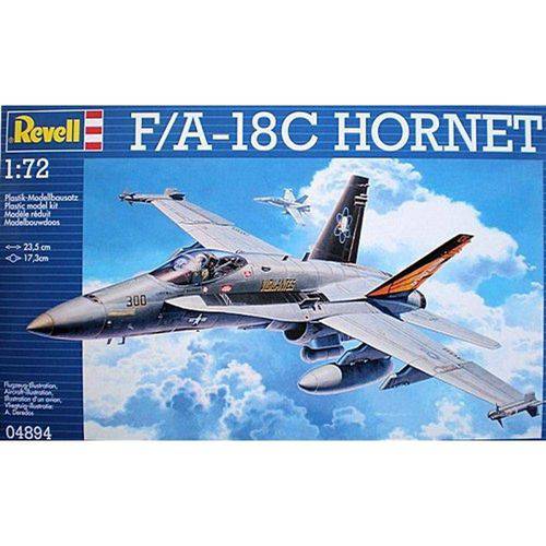 Tamanhos, Medidas e Dimensões do produto Aviao F/A -18c Hornet - Revell Alema