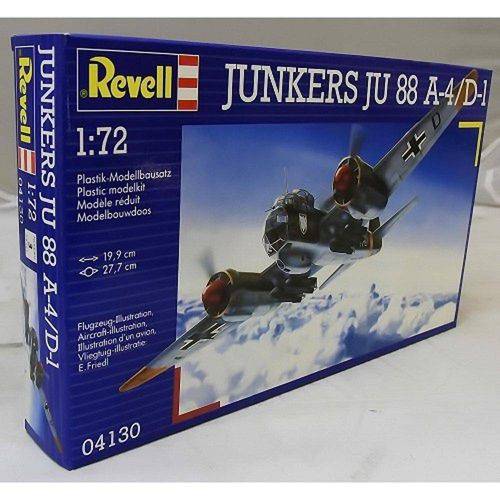 Tamanhos, Medidas e Dimensões do produto Avião Junkers Ju-88 A-4 D/1 - Revell Alema