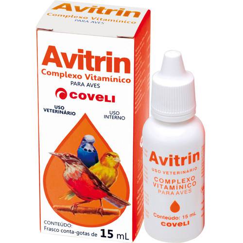 Tamanhos, Medidas e Dimensões do produto Avitrin Polivitamínico P/ Pássaros e Aves Ornamentais - Avitrin