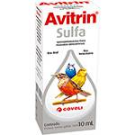 Tamanhos, Medidas e Dimensões do produto Avitrin Sulfa Antibiótico P/ Pássaros e Aves Ornamentais 10ml - Avitrin