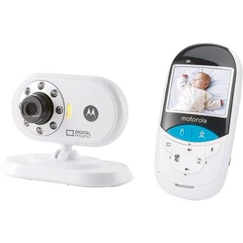 Tamanhos, Medidas e Dimensões do produto Babá Eletrônica Digital Vídeo Baby Monitor Até 300m - Motorola