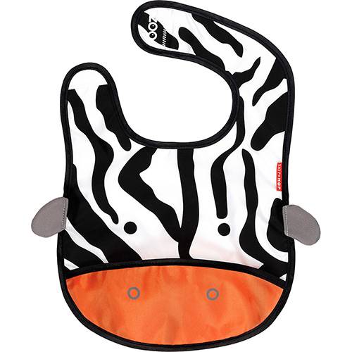 Tamanhos, Medidas e Dimensões do produto Babador Zoo Zebra Skip Hop
