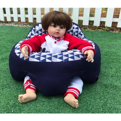 Tamanhos, Medidas e Dimensões do produto Baby Sit Almofada Senta Bebe Poltrona Confortável Sofazinho