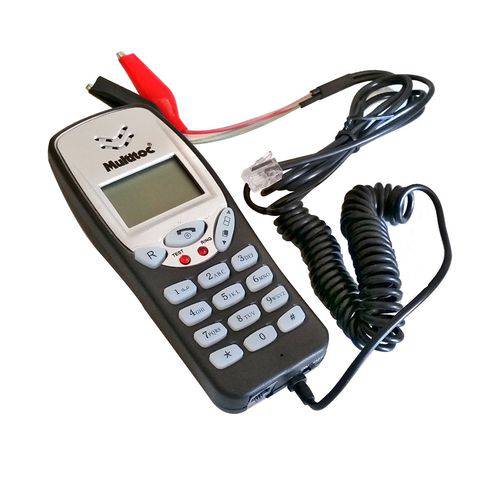 Tamanhos, Medidas e Dimensões do produto Badisco Telefone de Teste para Técnico Multitoc - Mu256t