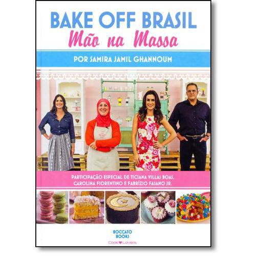 Tamanhos, Medidas e Dimensões do produto Bake Off Brazil - Mao na Massa - Cook Lovers