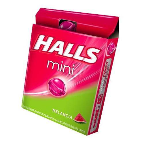 Tamanhos, Medidas e Dimensões do produto Bala Halls Mini Melancia 15g