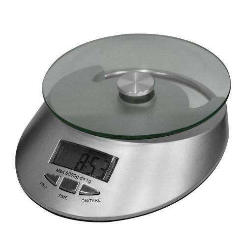 Tamanhos, Medidas e Dimensões do produto Balança Digital para Cozinha com Relógio Ke-4 Ligação