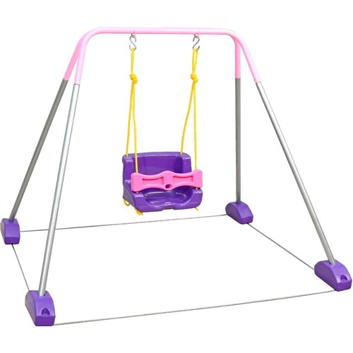 Tamanhos, Medidas e Dimensões do produto Balanço com Estrutura Rosa - Jundplay
