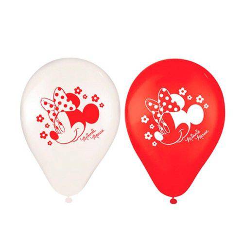 Tamanhos, Medidas e Dimensões do produto Balão / Bexiga Minnie Red N 9