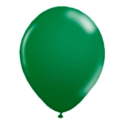 Tamanhos, Medidas e Dimensões do produto Balão de Látex Verde Musgo 9” com 50 Unidades Balloontech