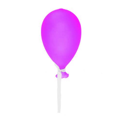 Tamanhos, Medidas e Dimensões do produto Balão de Vidro Fosco Rosa Decoração Festas