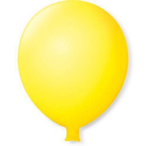 Tamanhos, Medidas e Dimensões do produto Balão Super Gigante Liso Amarelo Citrino
