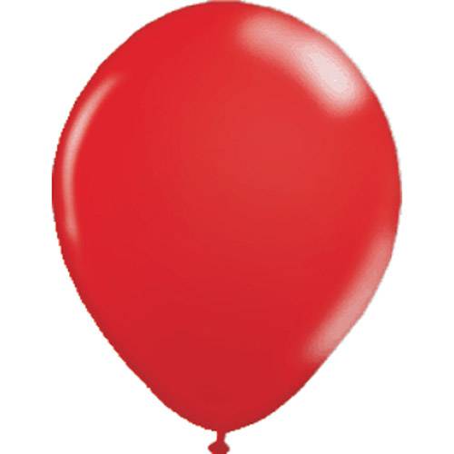 Tamanhos, Medidas e Dimensões do produto Balão Vermelho Escarlate - Balloontech