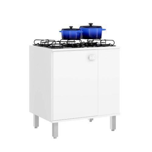 Tamanhos, Medidas e Dimensões do produto Balcão para Cooktop Jaeli 120 Branco