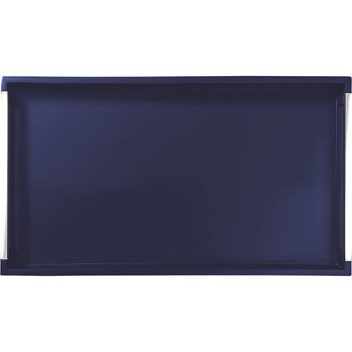 Tamanhos, Medidas e Dimensões do produto Bandeja Retangular com Alças Tramontina Design Collection Laqueada Azul 40x23cm