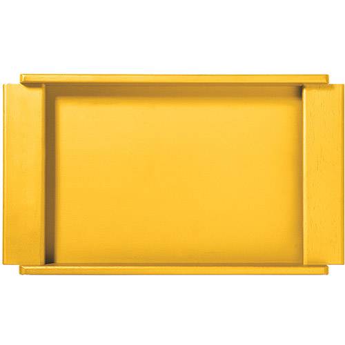 Tamanhos, Medidas e Dimensões do produto Bandeja Retangular Tramontina Design Collection Amarelo 60x40cm