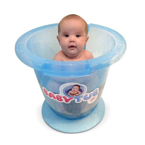 Tamanhos, Medidas e Dimensões do produto Banheira Babytub - Azul - Baby Tub