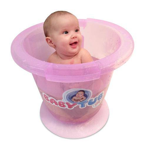Tamanhos, Medidas e Dimensões do produto Banheira Babytub - Rosa - Baby Tub
