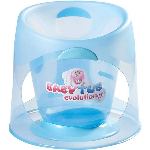 Tamanhos, Medidas e Dimensões do produto Banheira para Bebê Evolution Azul - Baby Tub