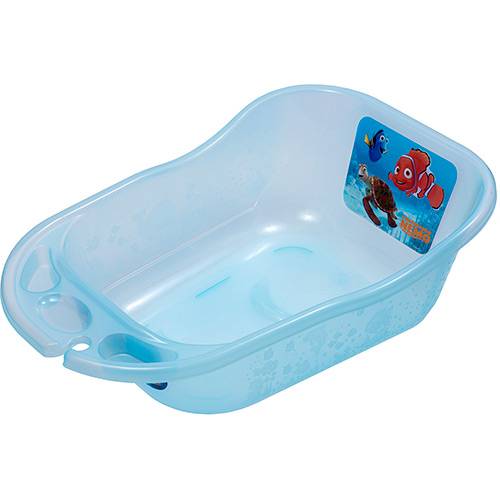 Tamanhos, Medidas e Dimensões do produto Banheira para Bebê Nemo Azul 34L - Styll Baby