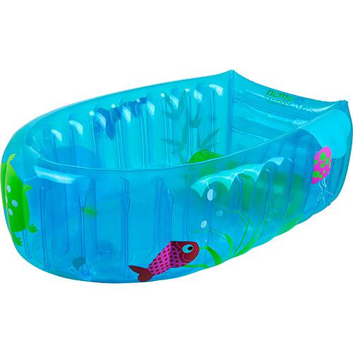Tamanhos, Medidas e Dimensões do produto Banheira para Bebê Nemo Inflável Azul - Burigotto