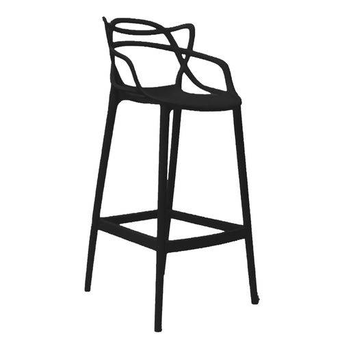 Tamanhos, Medidas e Dimensões do produto Banqueta Mix PP Chair Preta 0,77 Byartdesign