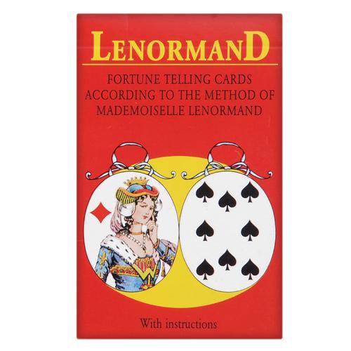 Tamanhos, Medidas e Dimensões do produto Baralho TARÔ - Mlle. Lenormand Fortune Telling Playing Cards