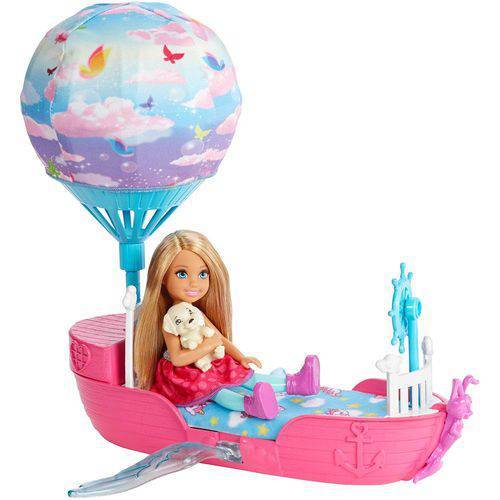 Tamanhos, Medidas e Dimensões do produto Barbie - Chelsea Barco dos Sonhos