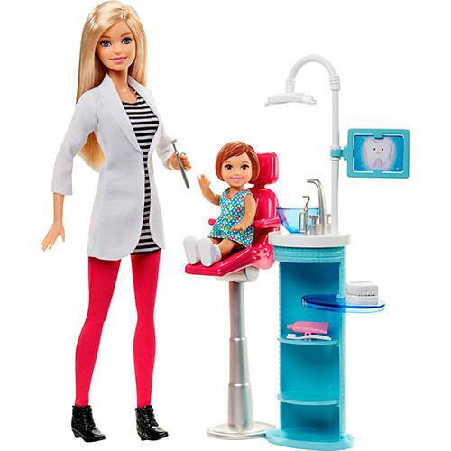 Tamanhos, Medidas e Dimensões do produto Barbie Conjunto Dentista - Mattel