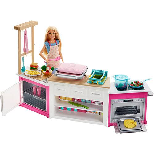 Tamanhos, Medidas e Dimensões do produto Barbie Cozinha dos Sonhos Frh73 - Mattel