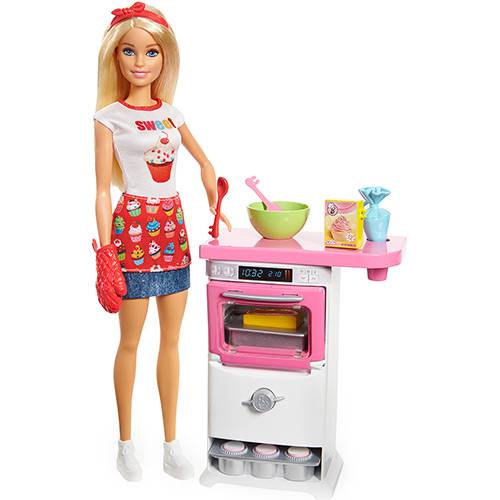 Tamanhos, Medidas e Dimensões do produto Barbie Cozinhando e Criando Chef de Bolinhos - Mattel