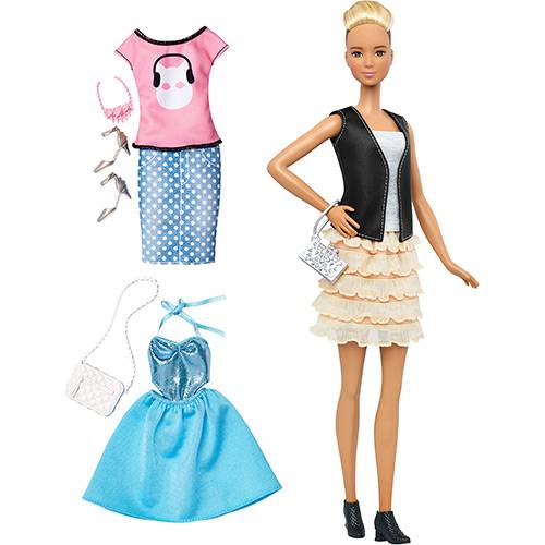 Tamanhos, Medidas e Dimensões do produto Barbie Fashion Fashionistas com Acessório - Mattel