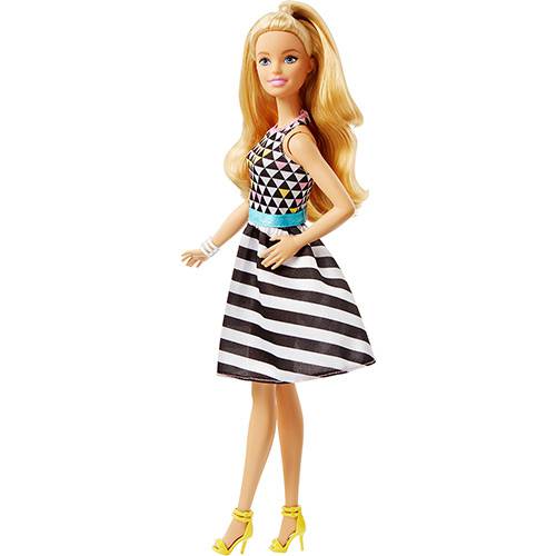 Tamanhos, Medidas e Dimensões do produto Barbie Fashionista Black/White Stripes - Mattel