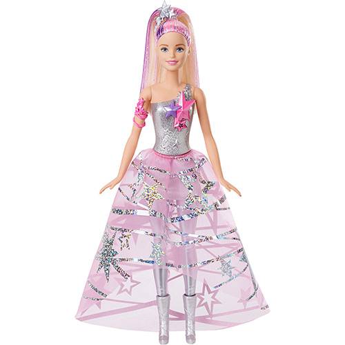 Tamanhos, Medidas e Dimensões do produto Barbie Filme Aventura Nas Estrelas Vestido Galático - Mattel