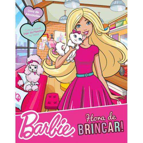 Tamanhos, Medidas e Dimensões do produto Barbie Hora de Brincar - Livro Jumbo de Atividades