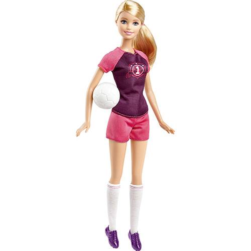 Tamanhos, Medidas e Dimensões do produto Barbie Jogadora de Futebol - Mattel