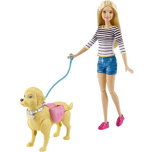 Tamanhos, Medidas e Dimensões do produto Barbie Passeio com Cachorrinho - Mattel