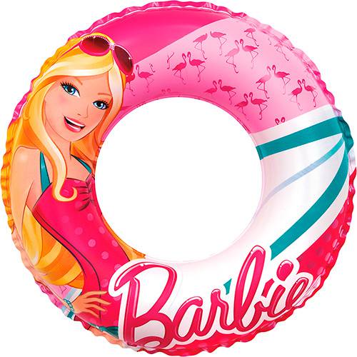 Tamanhos, Medidas e Dimensões do produto Barbie Praia Boia Glamourosa Media 60cm - Fun