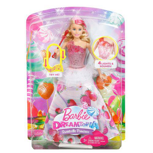 Tamanhos, Medidas e Dimensões do produto Barbie - Princesa Reino dos Doces