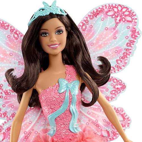 Tamanhos, Medidas e Dimensões do produto Barbie Princesa - Rosa e Azul - Mattel