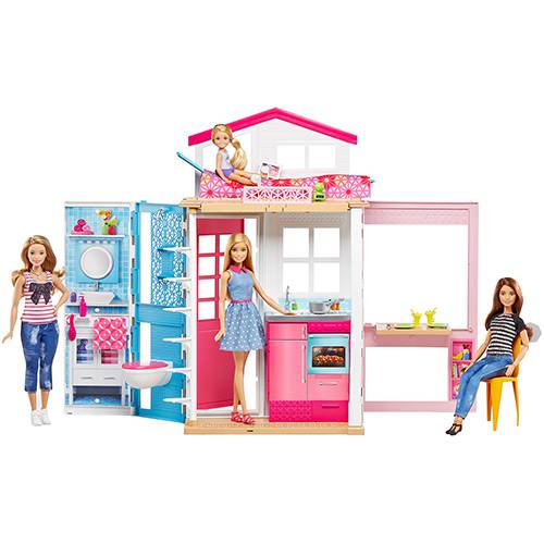 Tamanhos, Medidas e Dimensões do produto Barbie Real Barbie e Sua Casa Dvv48 - Mattel