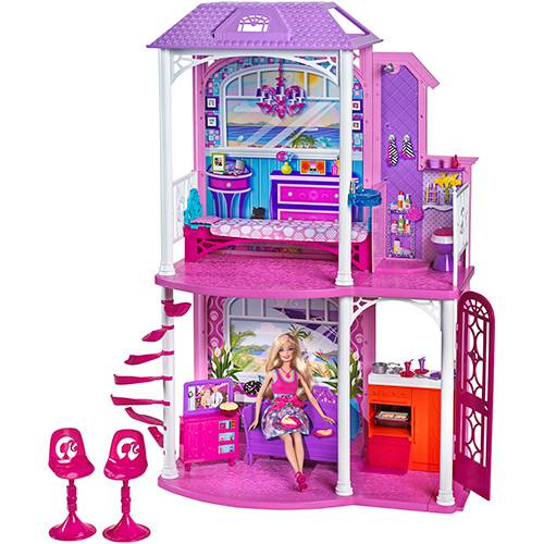 Tamanhos, Medidas e Dimensões do produto Barbie Real - Casa com Boneca 2012 - Mattel