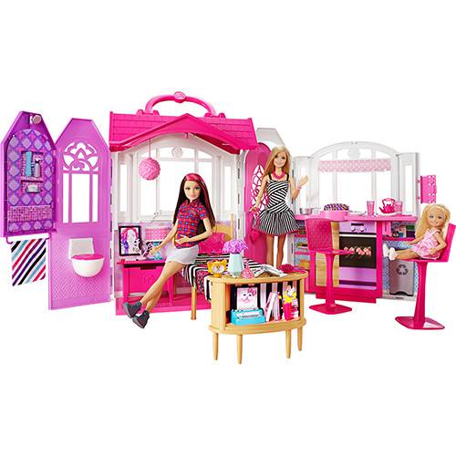 Tamanhos, Medidas e Dimensões do produto Barbie Real Casa com Boneca - Mattel