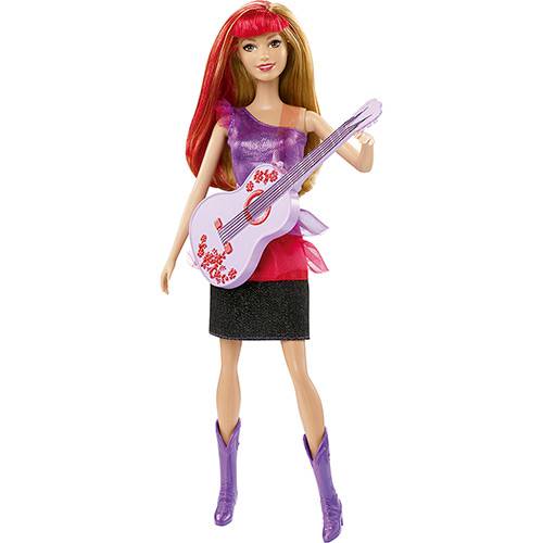 Tamanhos, Medidas e Dimensões do produto Barbie Rock'n Royals Amigas Básicas Courtney - Mattel