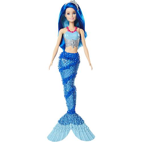Tamanhos, Medidas e Dimensões do produto Barbie Sereia Azul - Mattel