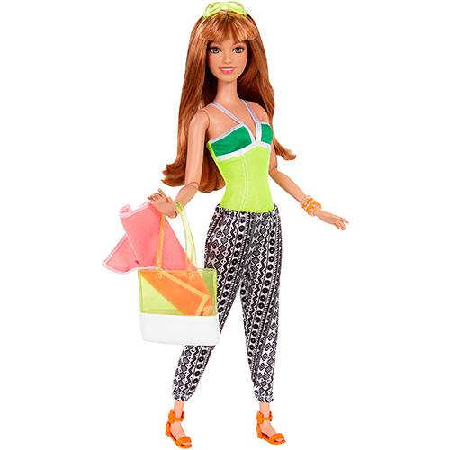 Tamanhos, Medidas e Dimensões do produto Barbie Style Férias de Verão Summer - Mattel